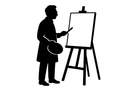 Artist Clipart Vector SVG PNG Design Review