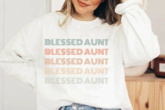 Blessed Aunt SVG Review: Retro Embroidery Design for Real Projects