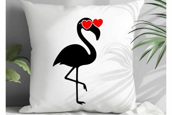 Flamingo with Heart Sunglass SVG PNG Review
