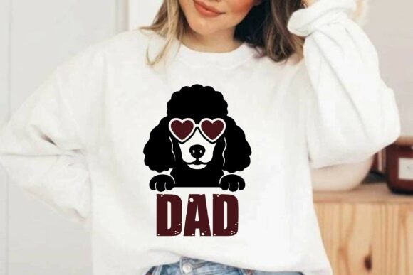 Poodle Dad SVG T-shirt, Poodle Dad PNG Review